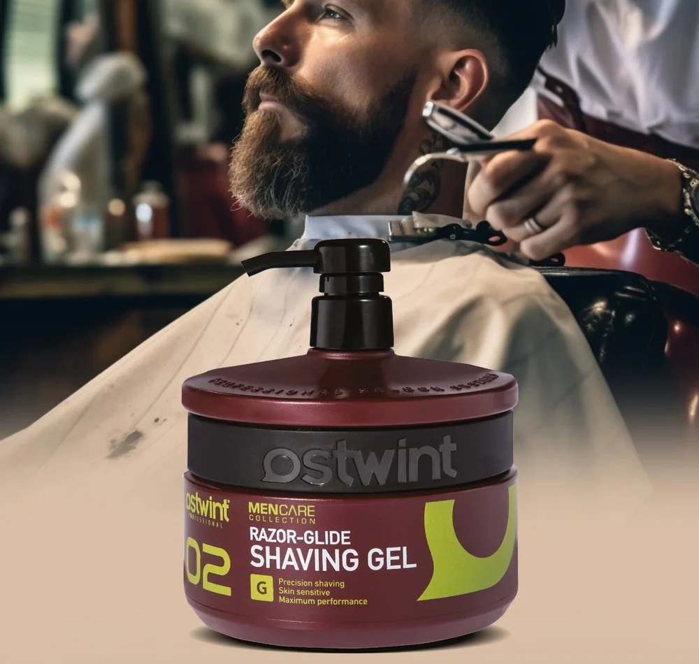 Ostwint gel za brijanje 1000 ml (bordo)